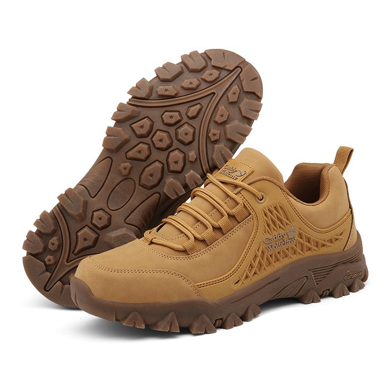 Outdoor Army Fans Comabt Training Boots Climbing Hiking Camping Desert Leather Nylon Wearproof Waterproof Tactical Sport00