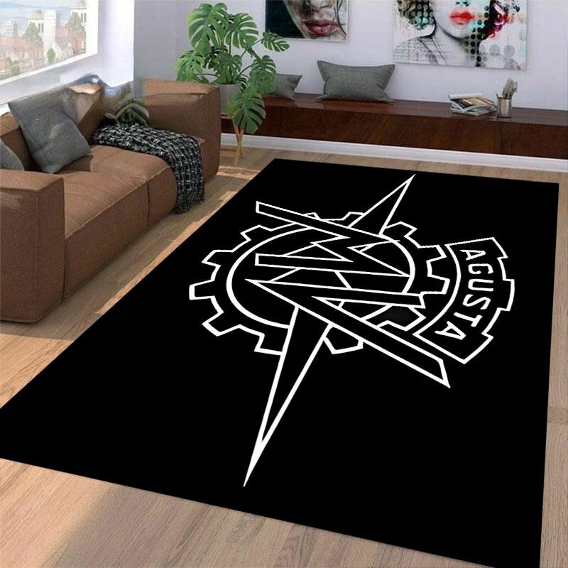 MV Agusta Logo Carpet Design suitable as a non-slip mat for the living room or bedroom sofa