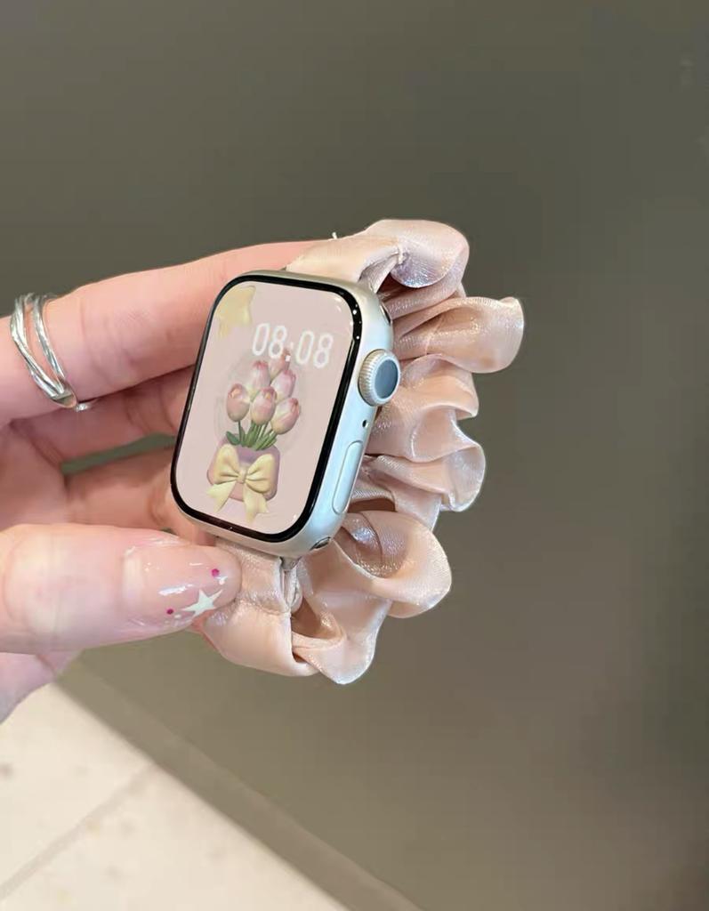 Applewatch6789 Apple Watch iwatch10se Fransız Sedefli Saç Bandı