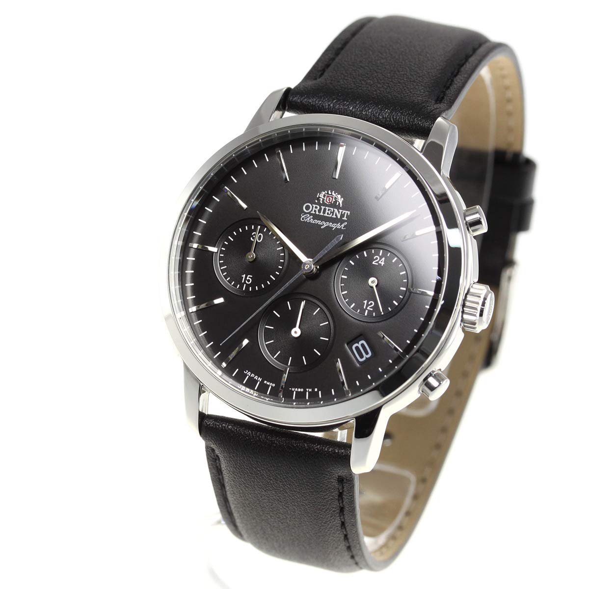 

[Orient] Часы ORIENT BasicConcept Кварцевый хронограф Сделано в Японии с гарантией отечественного производителя RN-KV0303B Мужские черные