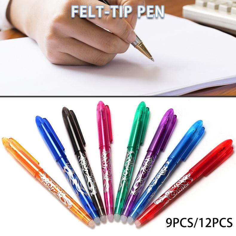 

Beishu новая разноцветная стираемая ручка, набор гелевых чернильных ручек 0,5 мм, канцелярские принадлежности для школьников