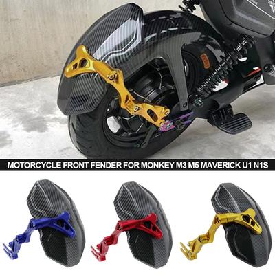 Univerzální motocyklový blatník prodlužovací zadní blatník Splash Pad CNC hliníkový držák Příslušenství pro Monkey M3 M5 Maverick U1