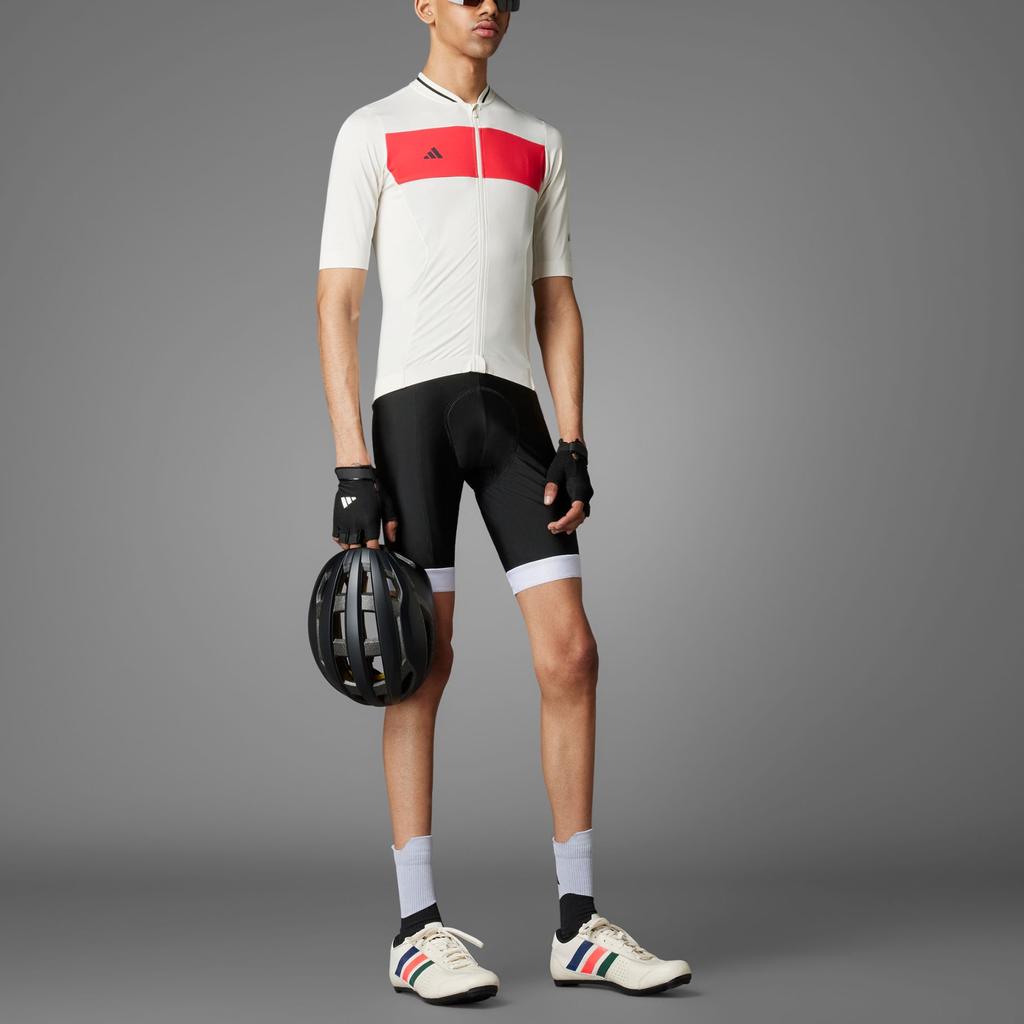Adidas Free Shipping With AdiClub Adidas Heritage Tempo 3 Stripes Cycling Jersey JF8470