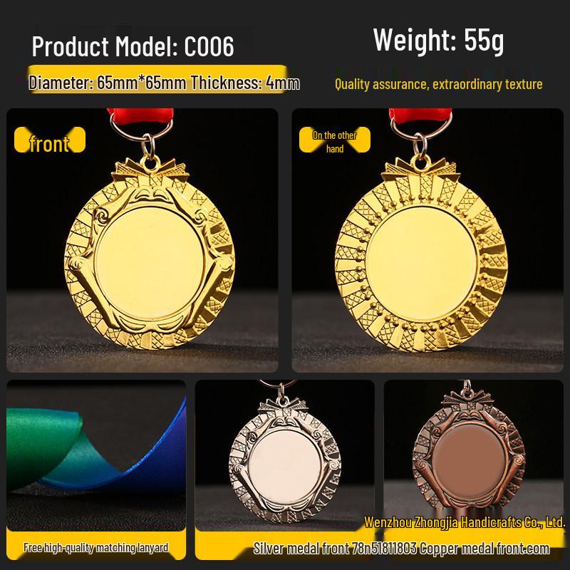 Custom Metal Medals: Basketball, Badminton, Football, Track & Field Trophies and Souvenirs