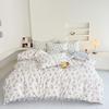 100% Cotton Printed Duvet Cover Set 3PC Soft Skin Friendly Bedding With One Quilt Cover And Two Pillowcases