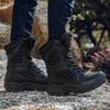 Winter Men's Shoes High-top Outdoor Couple Soldier Combat Boots Desert Mountaineering Velvet Warm Adventure Cotton Boots