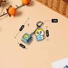 Idol Acrylic Keychain Button Clicker Fidget Stress Relief Bag Charm Keyring Portable Gift