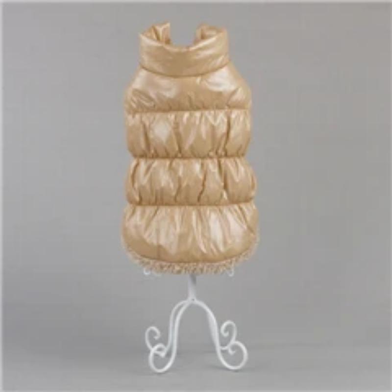 Winter Pet Dog Down Coat Fleece Warm Inside Candy Color Pet Down Warm Coat Puppy Down Clothes Winter Clothes Clothing XS-3XL