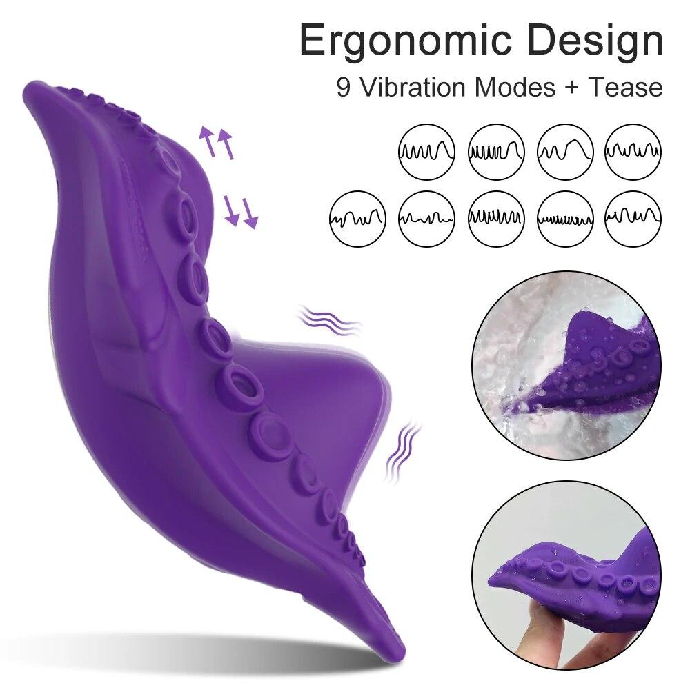 Clitoris Stimulator APP Bluetooth Vibrator Female Wireless Remote Control Massager Sex Toys for Women 's Panties Adult Goods