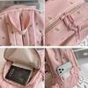 Students School Backpack Flower Print Backpack Travel Rucksack Korean Styles Daypacks Girls Travel Backpack