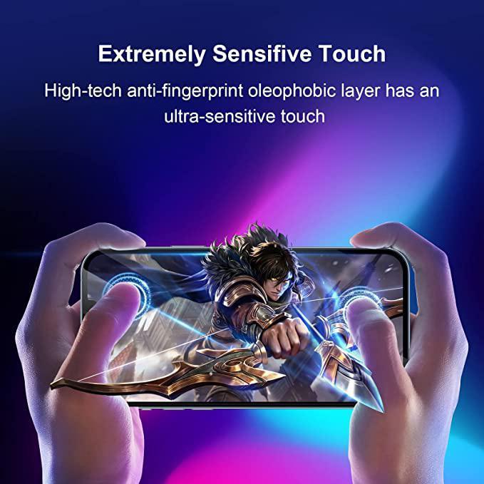 2ks Ochranný kryt objektivu fotoaparátu pro IPhone Full-Frame Film Objektiv Transparentní ochranné pouzdro na sklo fotoaparátu