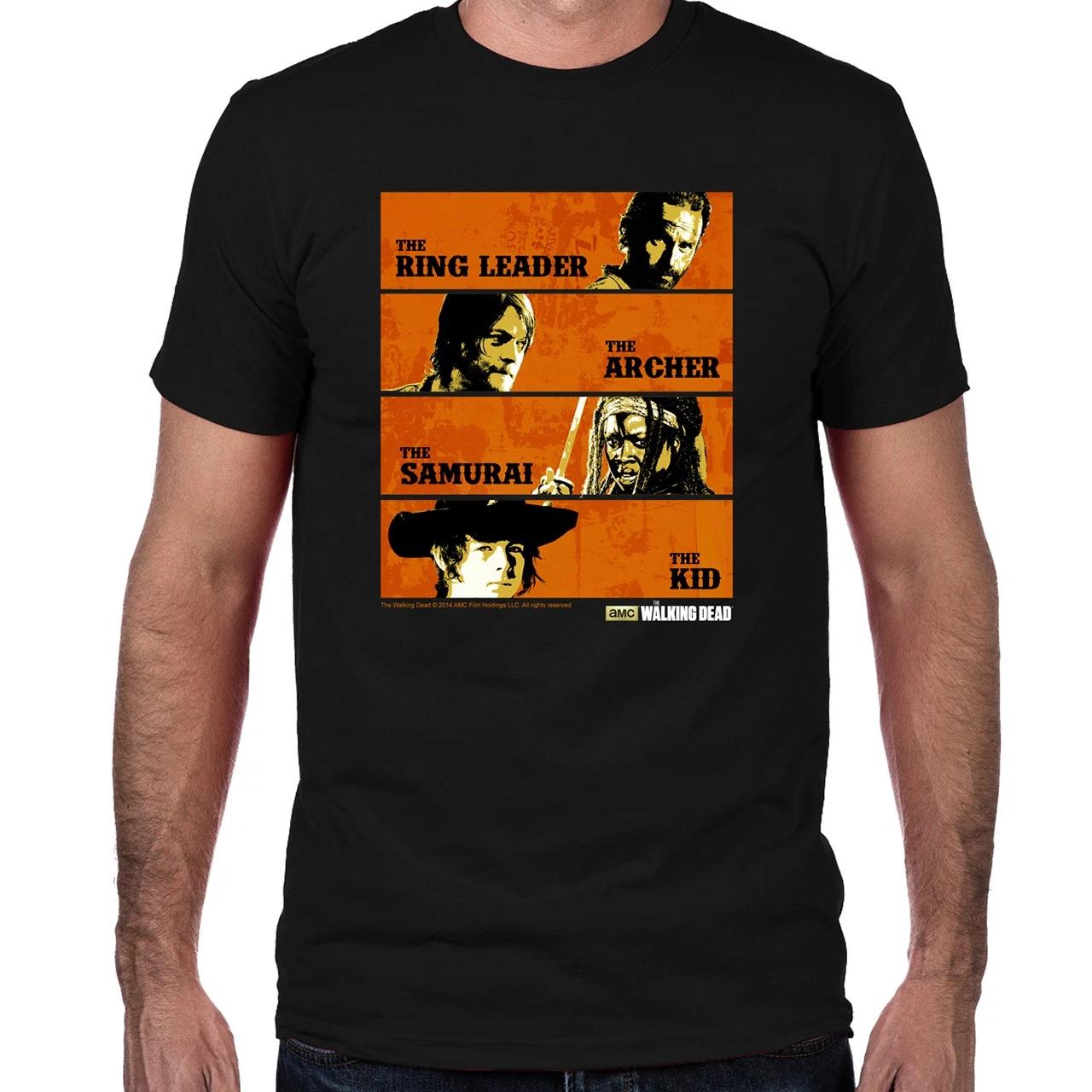 

Walking Dead, Ringleader Men s T-shirt (Small) 4XL