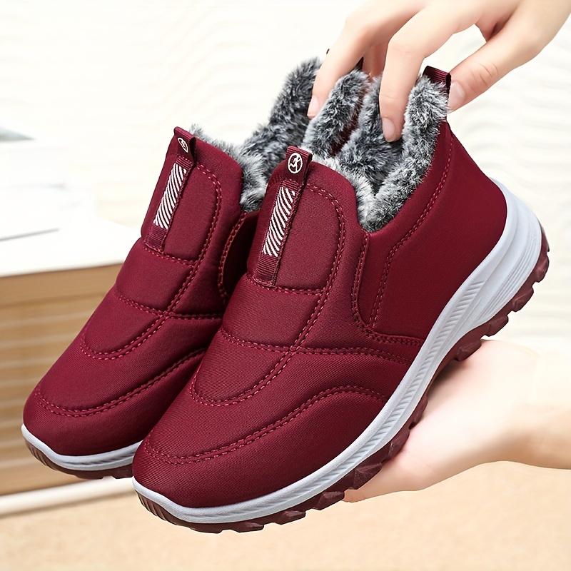 [Women's Outdoor Sneakers] New Women's Fleece-Lined Warm Non-Slip Sneakers | Outdoor Casual Short Boots | All Four Seasons