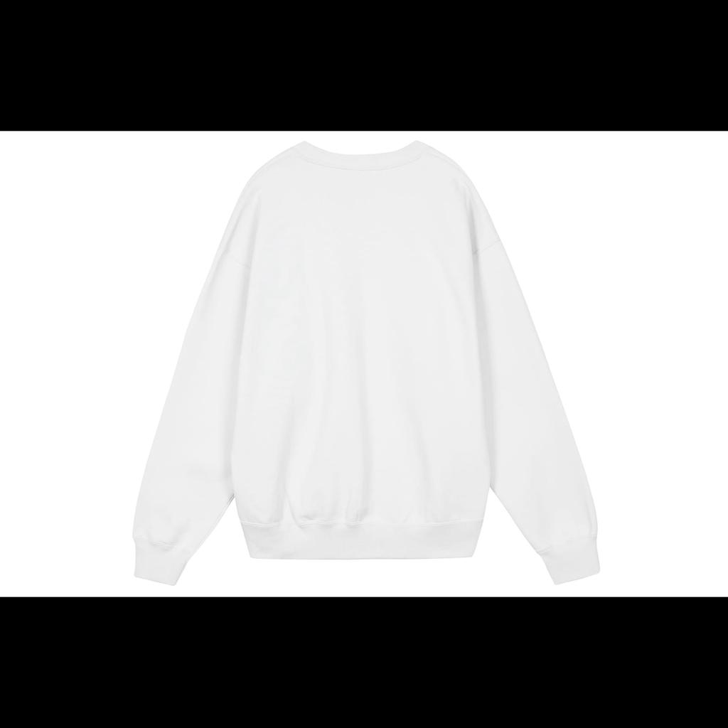 Nike Sweatshirts Men's White Crew Neck Moderate Regular DA0318-030