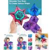 Magic Cube 3x3x3 Plastic Diy Colorful Packaging Age 7+