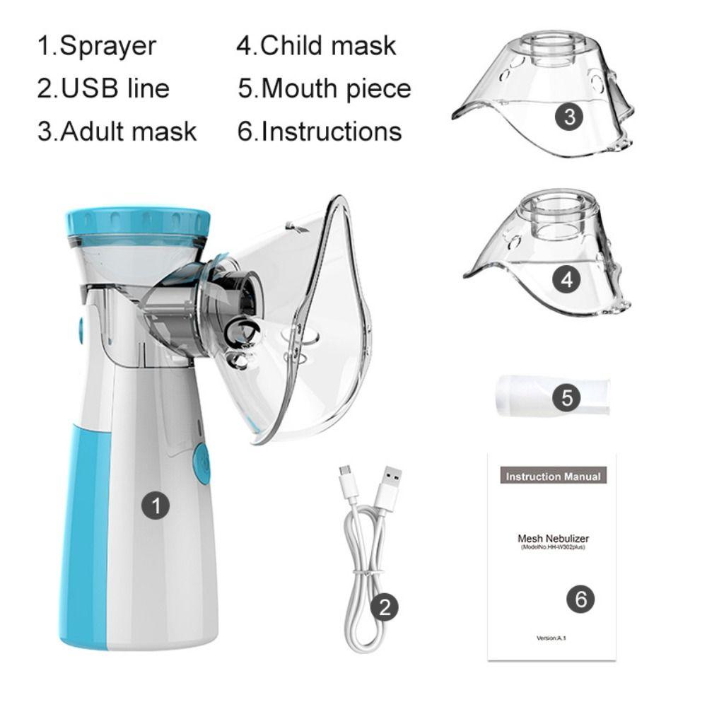 Moisturizing System Nano Mister Sprayer Mist Function Ultrasonic Atomizer  Household