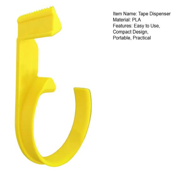 Tape Dispenser Compact Design Portable One-Handed Operation Easy To Use Tape Cutter