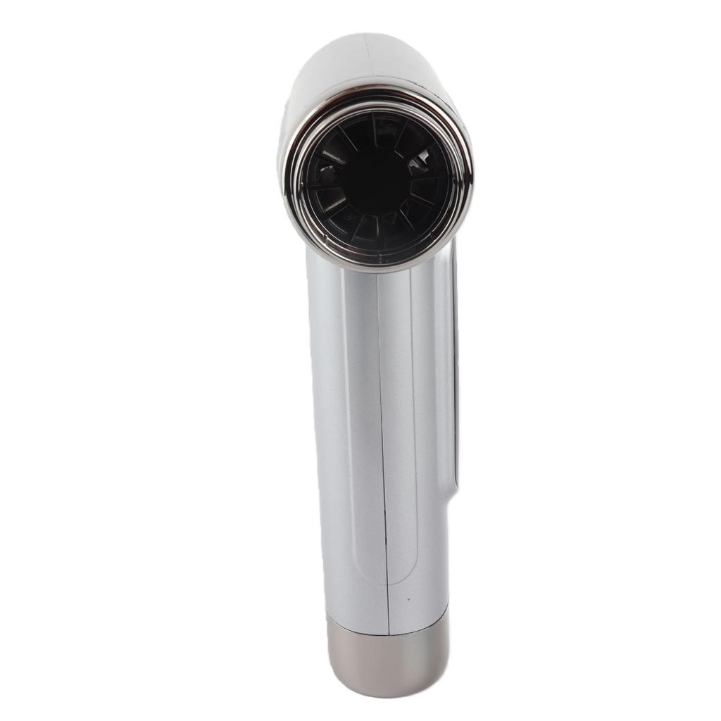 Cordless Hair Dryer 200W 15600mAh USB Rechargeable Cold Hot Wind Portable Hair Blow Dryer for Travel Camping Dorm Gray