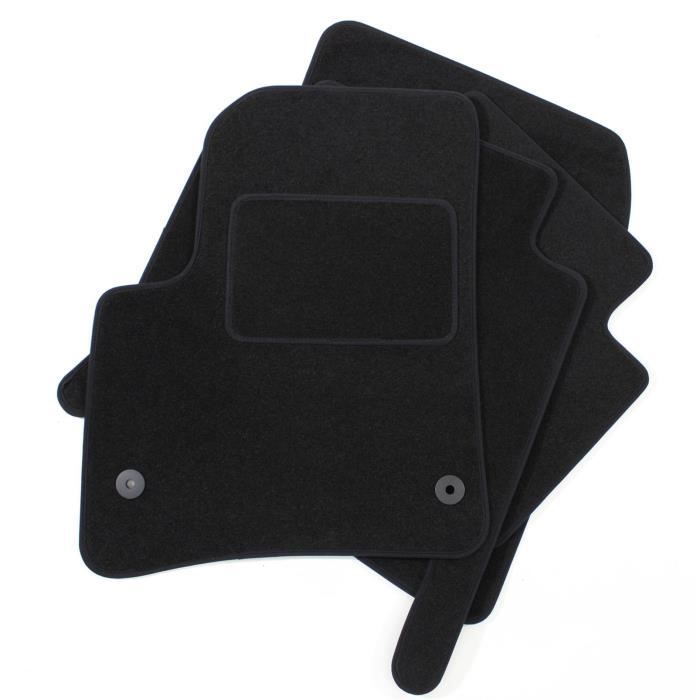 Tapis De Sol - Peugeot - Cayenne 2002-2010 - Velours Noir - Ajustement Précis - Antidérapant