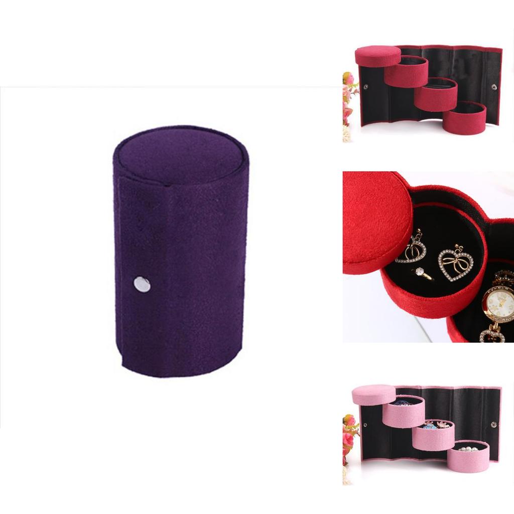 Luxurious Jewelry Display Box Organizer For Elegant Travel Storage Solutions