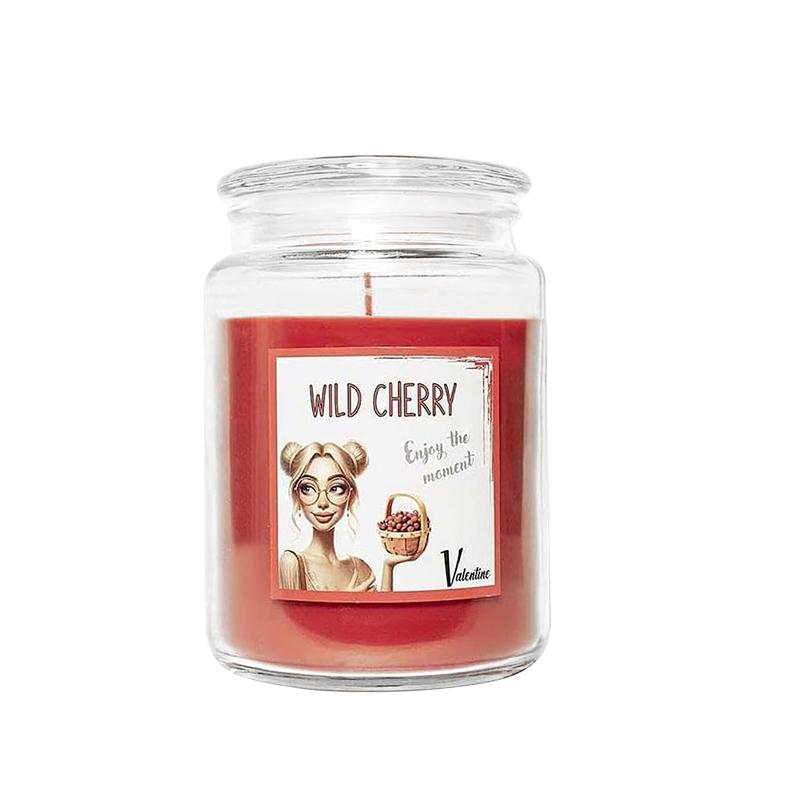 Lumânări Parfumate cu Lavandă - Lumânare Aromaterapie cu Cristale Înăuntru, Lumânări Parfumate pentru Casă, Cadouri de Ziua de Naștere Lumânare de Ziua Îndrăgostiților.