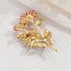 Flower Brooch Women Enamel Daisy Alloy Vintage Pin 2025 Fashion Accessories Gift for Her