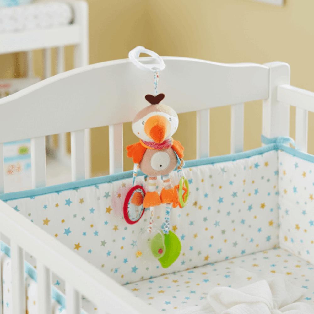 Cute Design Baby Rattle Toys Bell Toys Infant Crib Pendant Soft Stroller Hanging Toys  Newborn