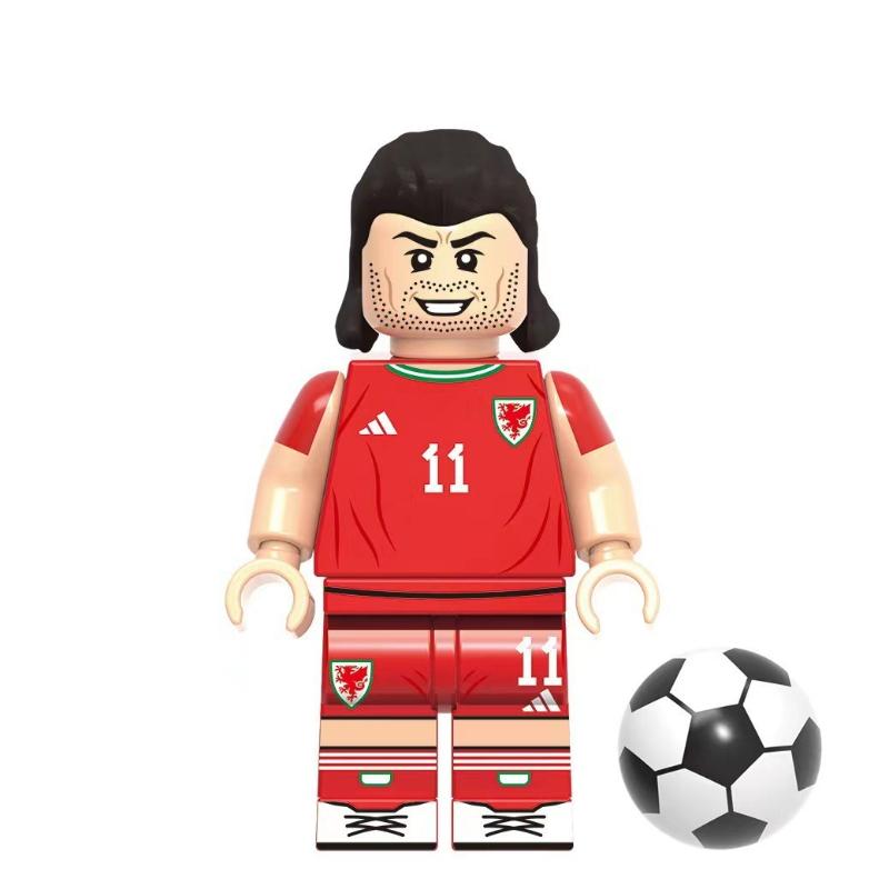 G0103 G0104 G0112 Wereldvoetbalsterren Bouwstenen Minifiguren Set Voetballers Bouwstenen Actiefiguren Model Speelgoed Verjaardagscadeau