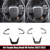 For Toyota Voxy Noah 90 Series   Car Steering Wheel Button Frame Decoration Cover Trim Stickers Interior Accessories