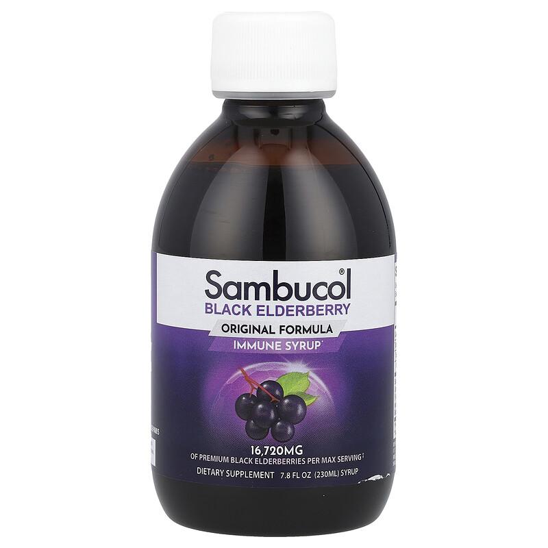 Black Elderberry Immune Syrup, Original Formula, 16,720 mg, 7.8 fl oz (230 ml)