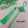 Chinese Knot Car Pendant - Handmade Tassel Accessory (Pack of 6)