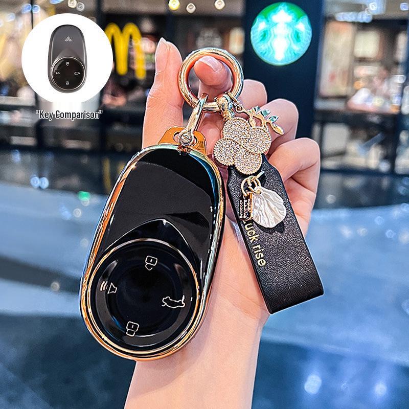 Nezha V & U Pro Key Cover - Car Key Bag Shell for Men & Women with Aya Buckle