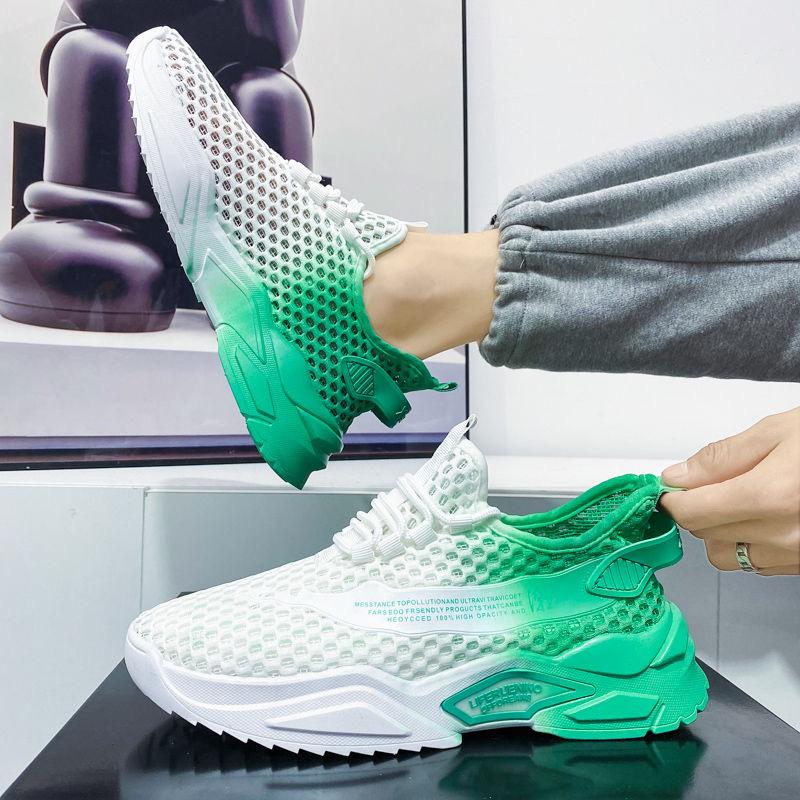 Sko Herre Joggesko Herre Herre Fritidssko Tenis Luksussko Trener Race Snørefrie Sko Mote Loafers Løpesko for menn