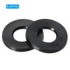 PATIKIL M12 Rubber Flat Washers, 24-Pack, 12mm Inner Diameter, 24mm Outer Diameter, 3mm Thick, Black, for Sealing Spacers, Gaskets, Rings, Faucet Pipe