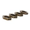 Self Defence Ring Mountaineering Emergency Survival Protection Rings for Outdoor Sports ClimbingHexagon