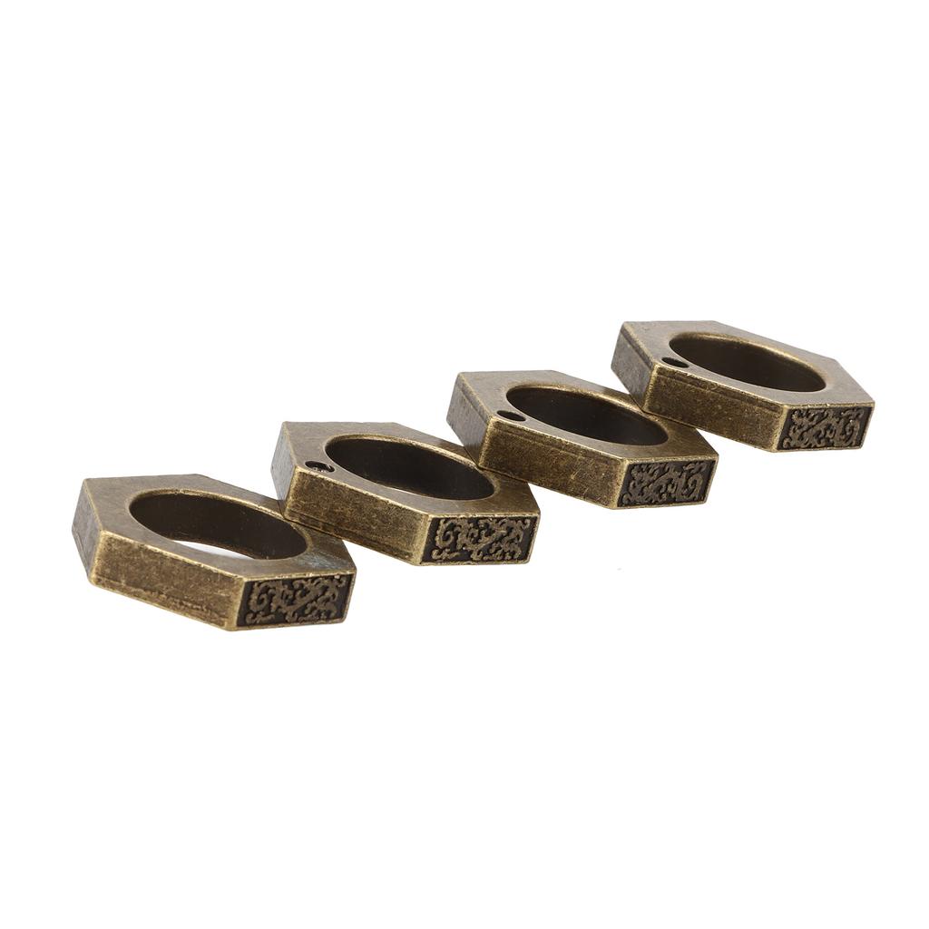 Self Defence Ring Mountaineering Emergency Survival Protection Rings for Outdoor Sports ClimbingHexagon