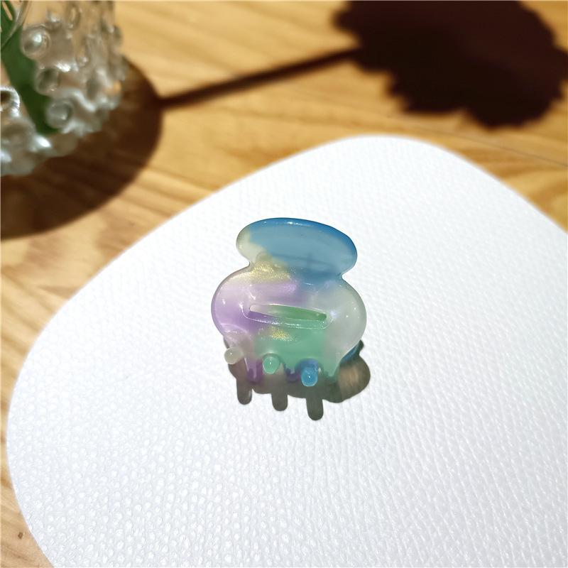 Pinces à cheveux vintage pour femmes, jolies petites pinces à cheveux colorées en acétate, accessoires pour cheveux pour filles, barrettes, pinces à cheveux, nouveau