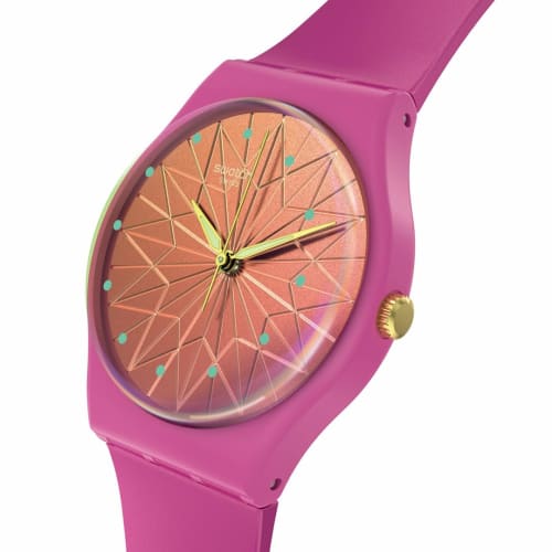 Swatch FANTASTIC FUCHSIA SO28P110 Pink Watch