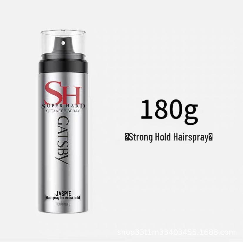 GATSBY Men s Quick-Dry Strong Hold Styling Hairspray, Light Scent & Travel Size.