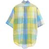 TOWNCRAFT 70s vintage Check Pattern Short sleeve Button down shirt Men's Used