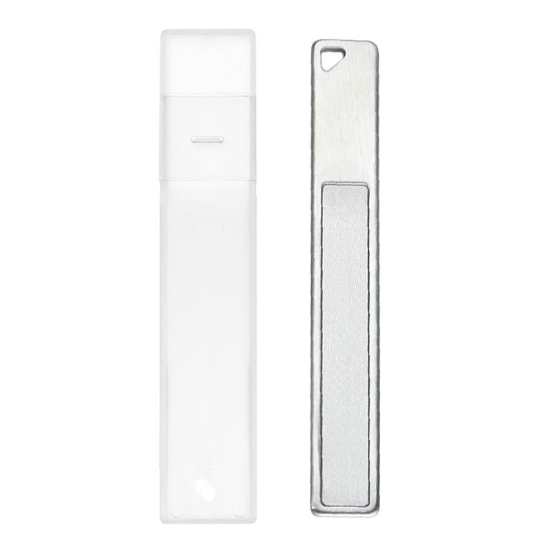 Stainless Steel Double-Sided Nail File - Coarse & Fine Buffing and Shaping Tool