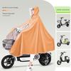 Electric Battery Motorcycle Raincoat Thickened Long Section Full Body Rainproof Calf Green Source New Women's Clothes Motorcycle Special Poncho