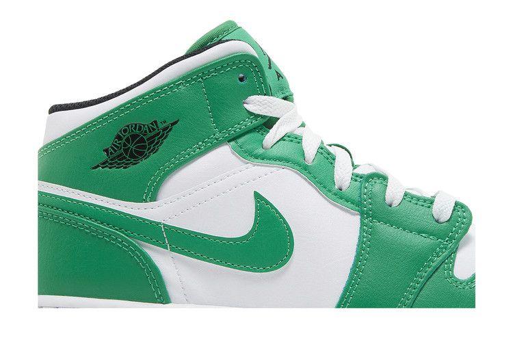 Jordan 1 Mid Lucky Green (GS)