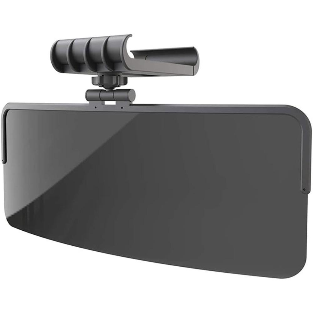 Estensione parasole per auto, Estensione parasole per auto, Parasole regolabile a 360 gradi, 31x18 cm / 12,20x7,09 pollici
