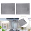 2PCS Cooker Hood Filters Metal Mesh Extractor Vent Filter 320 X 260 Mm Replacement Oil Filter Screen Heating Cooling