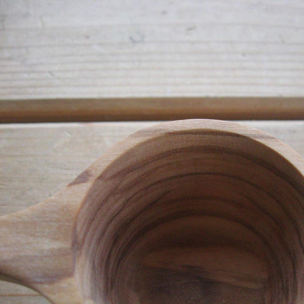 Sato Metal Industry SALUS Olive Coffee Measure, Wooden