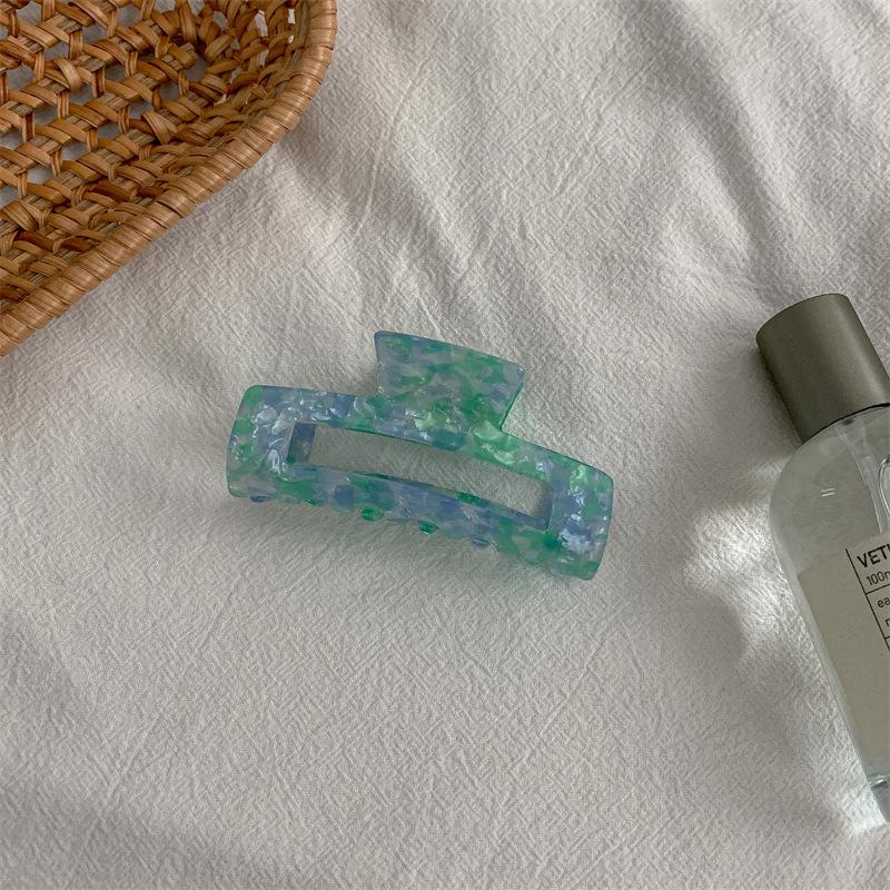 Korean Imitation Acetate High-End Shark Hair Clip - Elegant Hair Accessory for Stylish Looks