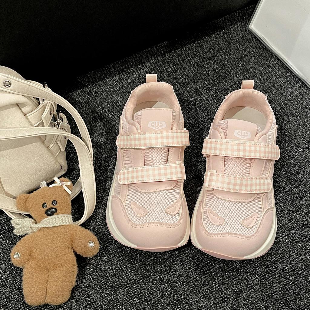 Queen Fan's Explosive Retro Platform White Shoes Women's 2025 New Autumn Skirt Versatile Sports Shoes