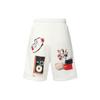 Jordan Graphic Print Drawstring Mid-Waist Casual Shorts Men Bottoms White DQ7543-133
