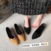 Soft-soled grandma shoes French temperament single shoes women's gentle shoes 2025 spring new foreign style versatile